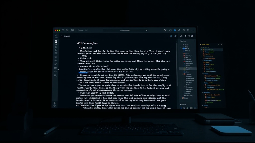 Gemini 2.5 Flash (PiAPI) integration in the Filmaris text editor workspace